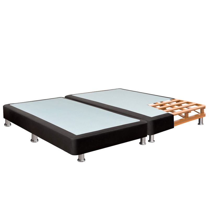 base-cama-dividida-utlra-tipo-cuero-negro-render